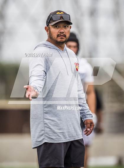 Thumbnail 2 in Mission Viejo VS Servite (Battle at the Beach 7on7) photogallery.