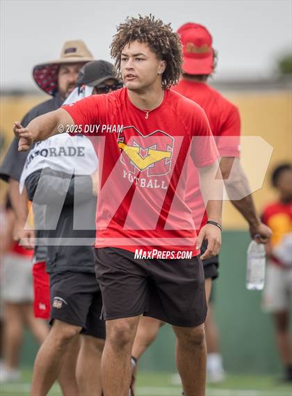 Thumbnail 1 in Mission Viejo VS Servite (Battle at the Beach 7on7) photogallery.