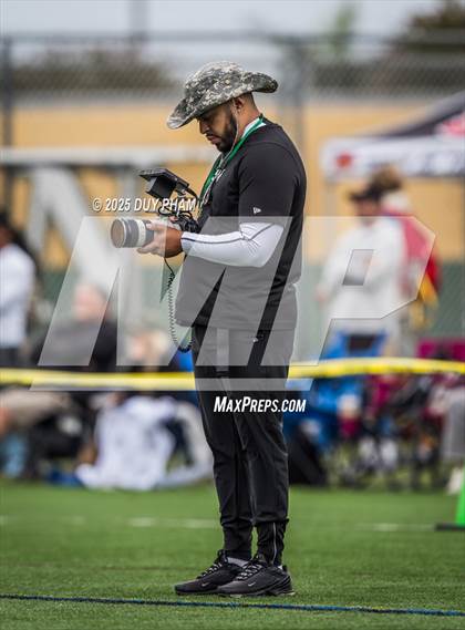Thumbnail 2 in Mission Viejo VS Servite (Battle at the Beach 7on7) photogallery.