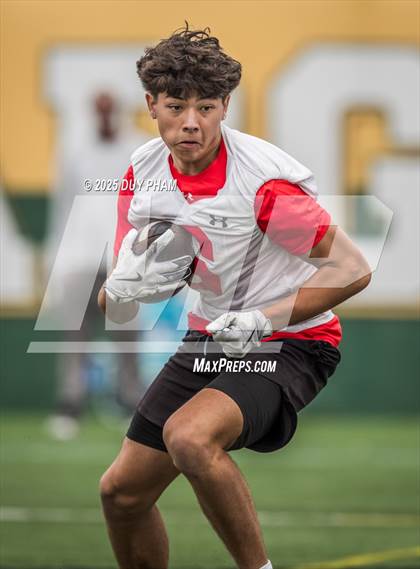 Thumbnail 2 in Mission Viejo VS Servite (Battle at the Beach 7on7) photogallery.