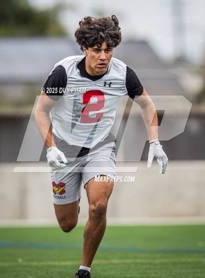Thumbnail 3 in Mission Viejo VS Servite (Battle at the Beach 7on7) photogallery.