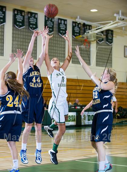 Thumbnail 2 in Santa Barbara vs Arroyo Grande (Santa Barbara Tournament of Champions) photogallery.