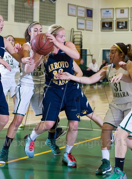 Thumbnail 2 in Santa Barbara vs Arroyo Grande (Santa Barbara Tournament of Champions) photogallery.