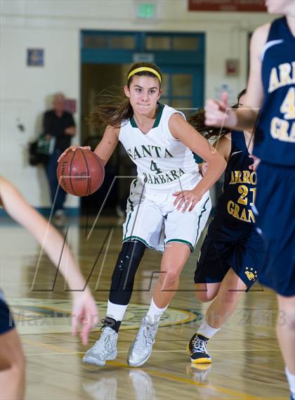 Thumbnail 2 in Santa Barbara vs Arroyo Grande (Santa Barbara Tournament of Champions) photogallery.
