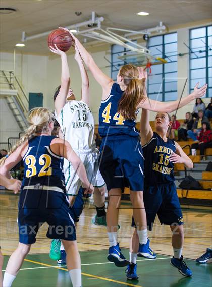 Thumbnail 3 in Santa Barbara vs Arroyo Grande (Santa Barbara Tournament of Champions) photogallery.