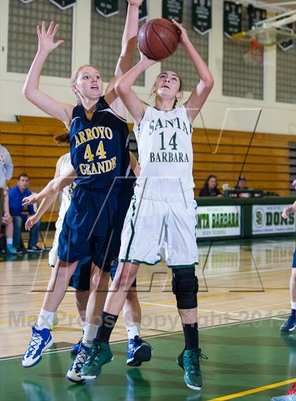 Thumbnail 1 in Santa Barbara vs Arroyo Grande (Santa Barbara Tournament of Champions) photogallery.
