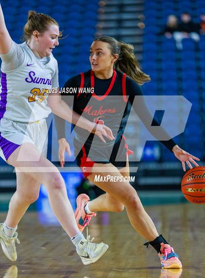 Thumbnail 2 in Sumner vs. Camas (WIAA 4A Quarter Final) photogallery.