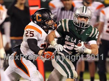 Thumbnail 3 in De La Salle vs. California (CIF NCS D1 Final) photogallery.