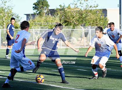Thumbnail 3 in Spring Valley vs Bishop Gorman photogallery.