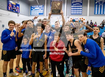 Thumbnail 3 in Bakersfield Christian @ Palisades (CIF SoCal D4 Regional Final) photogallery.