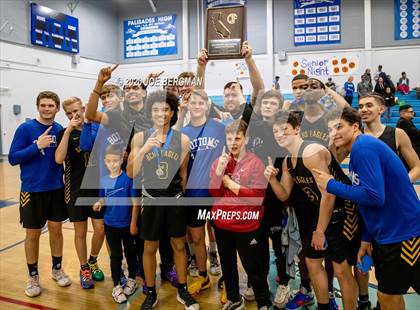 Thumbnail 2 in Bakersfield Christian @ Palisades (CIF SoCal D4 Regional Final) photogallery.