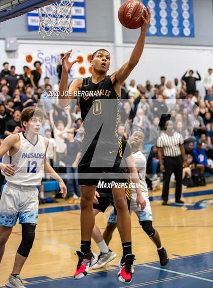 Thumbnail 3 in Bakersfield Christian @ Palisades (CIF SoCal D4 Regional Final) photogallery.