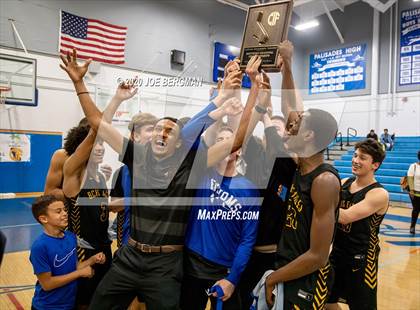 Thumbnail 1 in Bakersfield Christian @ Palisades (CIF SoCal D4 Regional Final) photogallery.