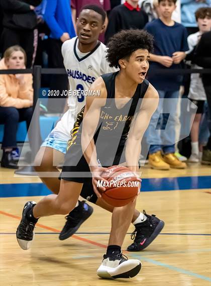 Thumbnail 1 in Bakersfield Christian @ Palisades (CIF SoCal D4 Regional Final) photogallery.