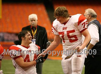 Thumbnail 3 in Bronxville vs. Southwestern (NYSPHSAA Class C Final) photogallery.