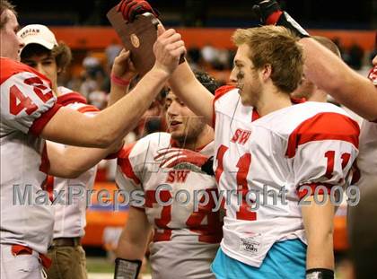 Thumbnail 1 in Bronxville vs. Southwestern (NYSPHSAA Class C Final) photogallery.
