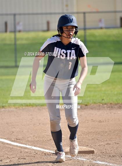 Thumbnail 3 in Granite Bay vs. Vista del Lago (Stephanie LeDoux Tournament) photogallery.