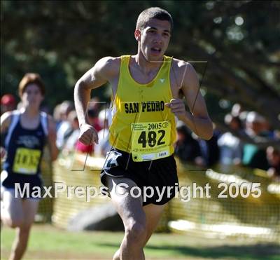 Thumbnail 2 in CIF Cross Country Championships (D1 Boys) photogallery.