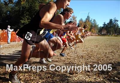Thumbnail 2 in CIF Cross Country Championships (D1 Boys) photogallery.