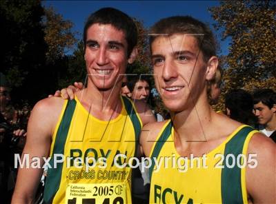 Thumbnail 1 in CIF Cross Country Championships (D1 Boys) photogallery.