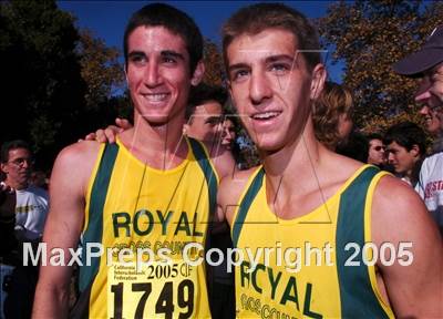 Thumbnail 2 in CIF Cross Country Championships (D1 Boys) photogallery.