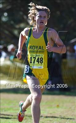 Thumbnail 3 in CIF Cross Country Championships (D1 Boys) photogallery.