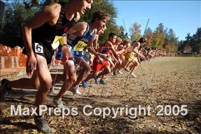 Thumbnail 3 in CIF Cross Country Championships (D1 Boys) photogallery.