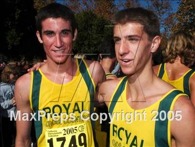 Thumbnail 2 in CIF Cross Country Championships (D1 Boys) photogallery.