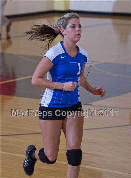 Thumbnail 1 in Waldron vs Edinburgh (IHSAA Volleyball Sectionals) photogallery.