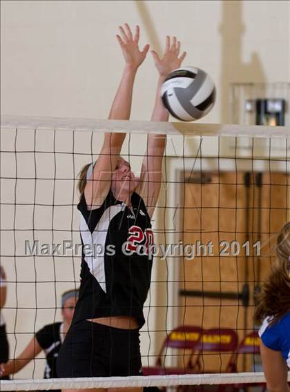 Thumbnail 2 in Waldron vs Edinburgh (IHSAA Volleyball Sectionals) photogallery.
