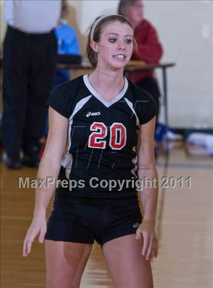 Thumbnail 3 in Waldron vs Edinburgh (IHSAA Volleyball Sectionals) photogallery.