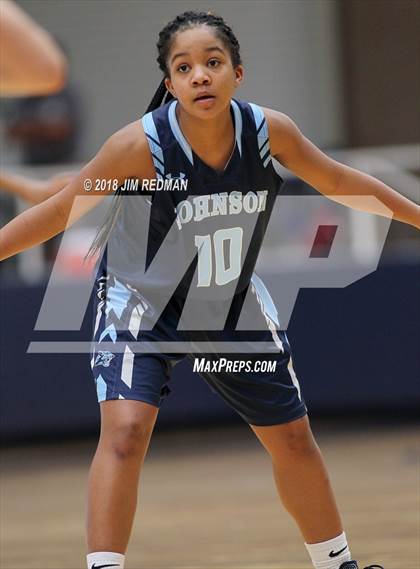 Thumbnail 1 in Johnson vs. Klein Oak (McDonald's Texas Invitational) photogallery.