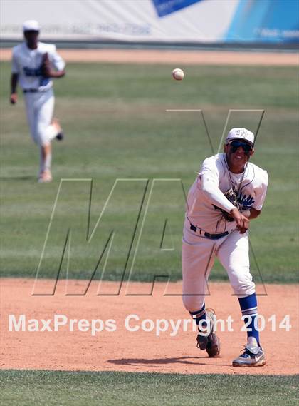Thumbnail 2 in Riverside Prep vs. Nuview Bridge (CIF SS Division 7 Final) photogallery.