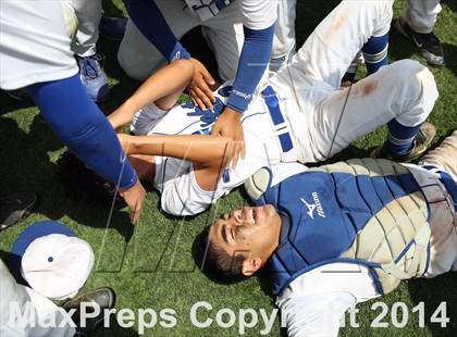 Thumbnail 3 in Riverside Prep vs. Nuview Bridge (CIF SS Division 7 Final) photogallery.