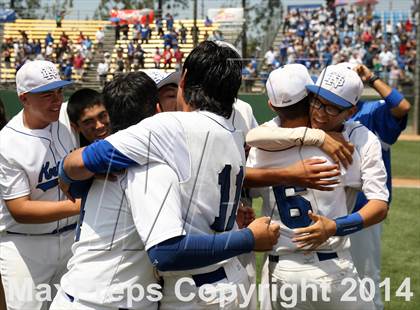 Thumbnail 1 in Riverside Prep vs. Nuview Bridge (CIF SS Division 7 Final) photogallery.