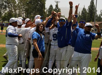 Thumbnail 2 in Riverside Prep vs. Nuview Bridge (CIF SS Division 7 Final) photogallery.