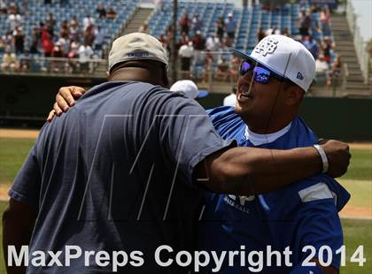 Thumbnail 3 in Riverside Prep vs. Nuview Bridge (CIF SS Division 7 Final) photogallery.