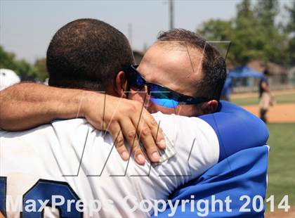 Thumbnail 3 in Riverside Prep vs. Nuview Bridge (CIF SS Division 7 Final) photogallery.