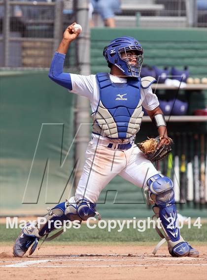 Thumbnail 2 in Riverside Prep vs. Nuview Bridge (CIF SS Division 7 Final) photogallery.
