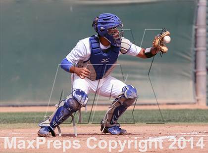 Thumbnail 3 in Riverside Prep vs. Nuview Bridge (CIF SS Division 7 Final) photogallery.