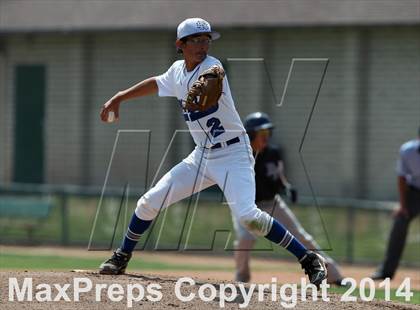 Thumbnail 3 in Riverside Prep vs. Nuview Bridge (CIF SS Division 7 Final) photogallery.