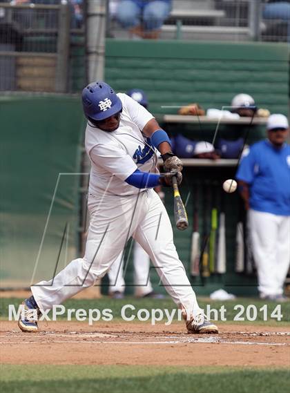Thumbnail 2 in Riverside Prep vs. Nuview Bridge (CIF SS Division 7 Final) photogallery.