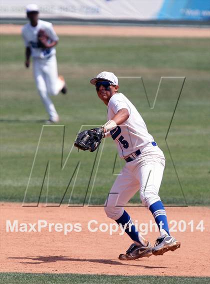 Thumbnail 1 in Riverside Prep vs. Nuview Bridge (CIF SS Division 7 Final) photogallery.