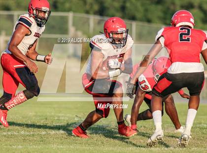 Thumbnail 3 in Springstead vs. Dunnellon (Spring Scrimmage) photogallery.
