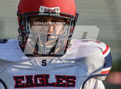 Thumbnail 2 in Springstead vs. Dunnellon (Spring Scrimmage) photogallery.