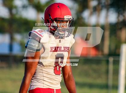 Thumbnail 1 in Springstead vs. Dunnellon (Spring Scrimmage) photogallery.
