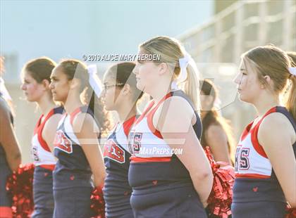 Thumbnail 3 in Springstead vs. Dunnellon (Spring Scrimmage) photogallery.