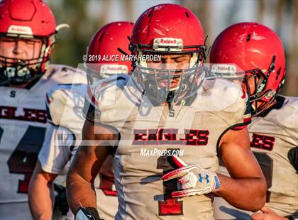 Thumbnail 2 in Springstead vs. Dunnellon (Spring Scrimmage) photogallery.