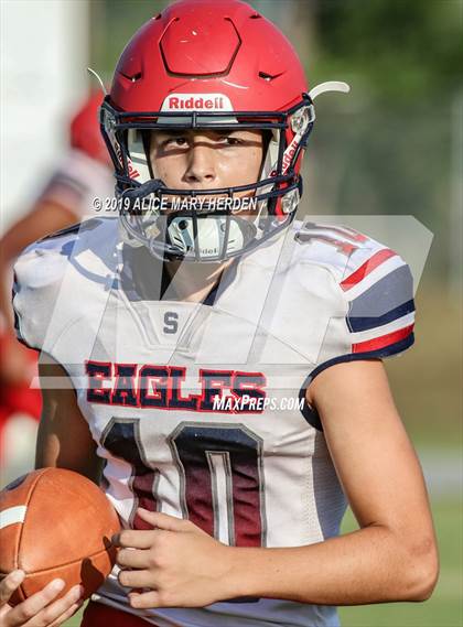 Thumbnail 1 in Springstead vs. Dunnellon (Spring Scrimmage) photogallery.