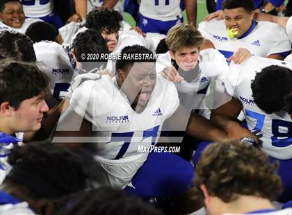 Thumbnail 1 in Nolan Catholic vs. All Saints (TAPPS D1 Semifinals) photogallery.